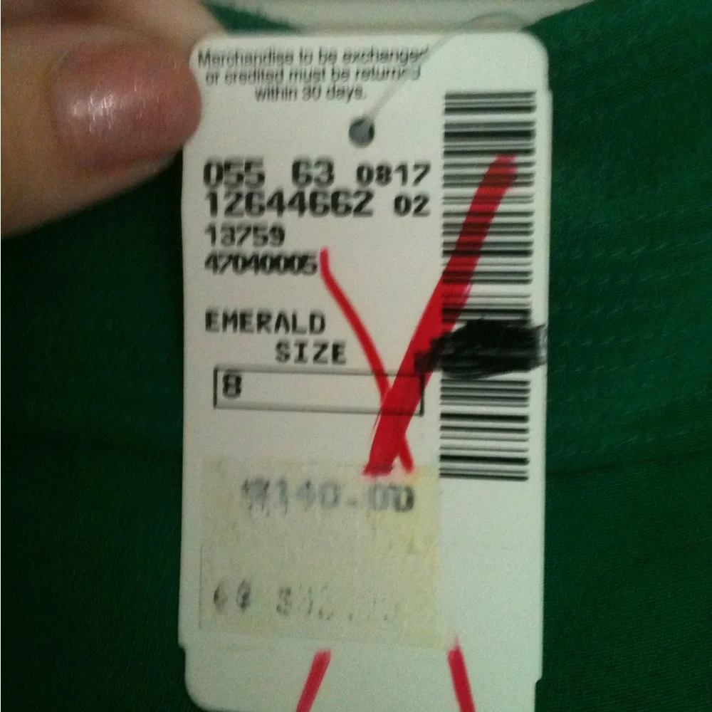 Diane Von Furstenberg Emerald Green Silk Dress - Picture 3 of 6